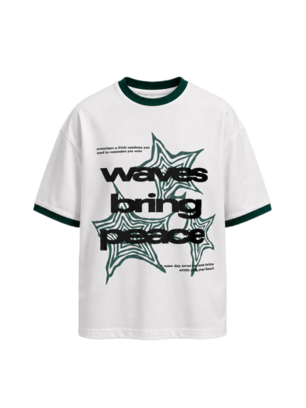 WAVES WHITE TEE_