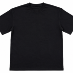 Black basic T-shirt crafted from premium Polyvar fabric with a clean minimalist design for everyday comfort.