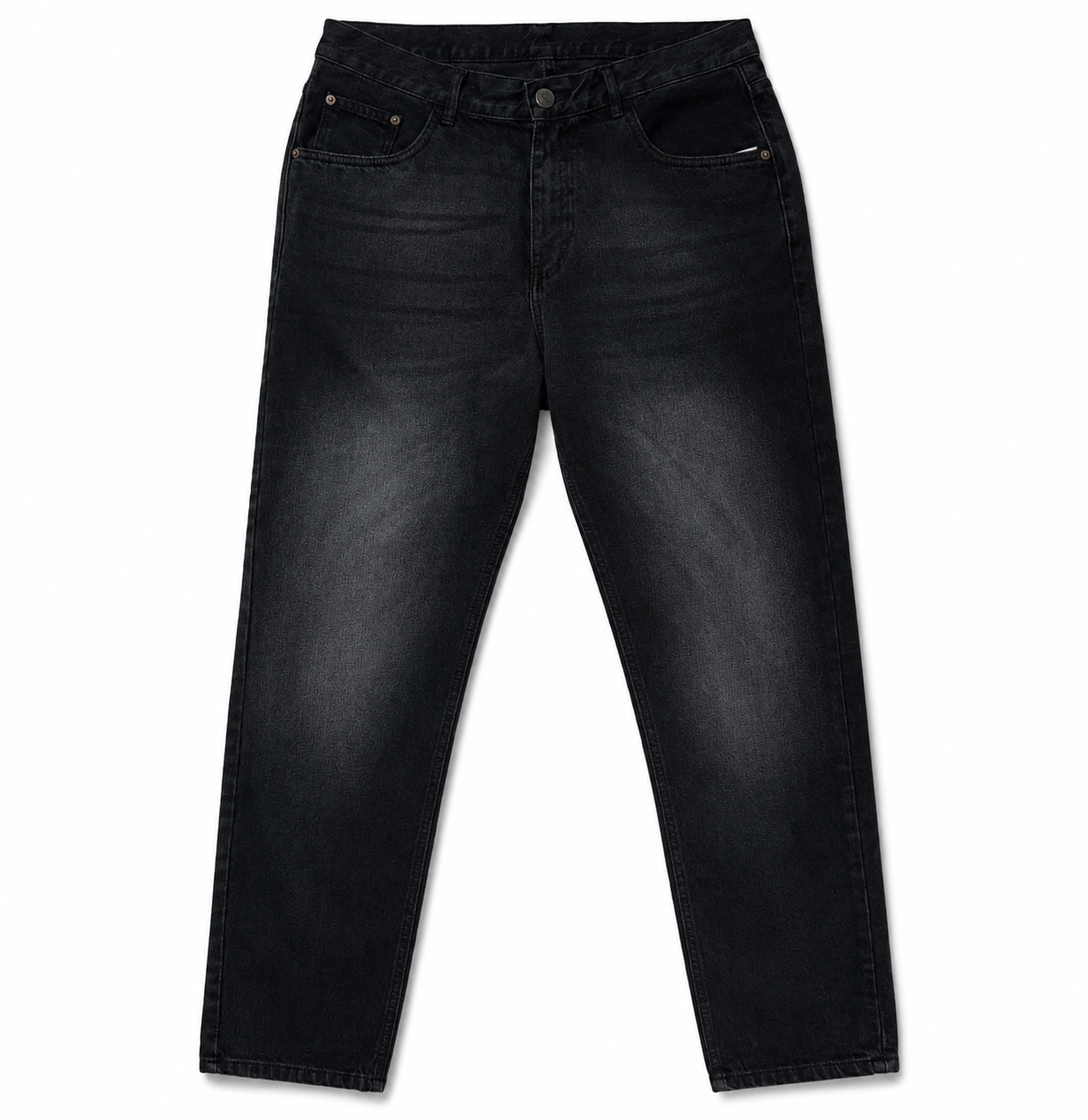 ION Black Boyfriend Jeans Black boyfriend ION jeans featuring a relaxed fit, classic five-pocket design, and premium denim fabric for everyday comfort.