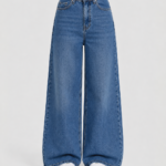 ION Light Blue High-Waist Wide Leg Jeans